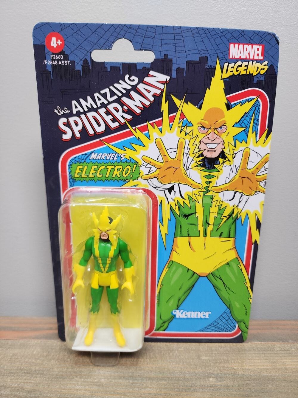 Marvel's Electro Marvel Legends Retro Collection 3.75" Action Figure